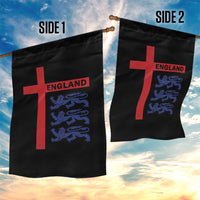 England Football St George Cross Three Lions Emblem Garden Flag