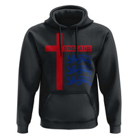 England Football St George Cross Three Lions Emblem Hoodie