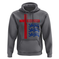 England Football St George Cross Three Lions Emblem Hoodie