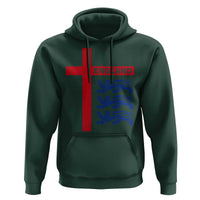England Football St George Cross Three Lions Emblem Hoodie