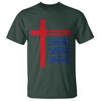 England Football St George Cross Three Lions Emblem T Shirt