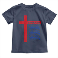 England Football St George Cross Three Lions Emblem Toddler T Shirt