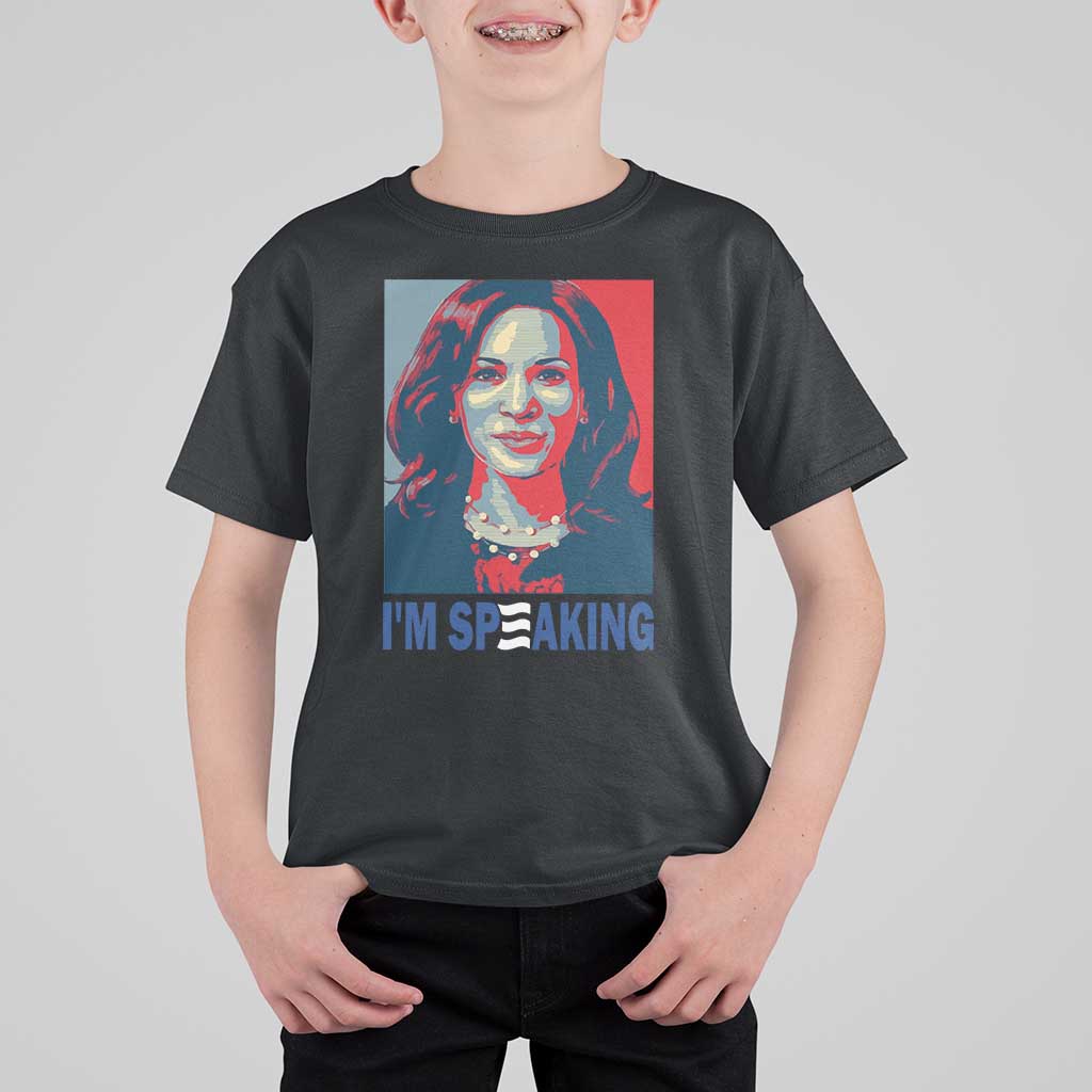 Funny Harris T Shirt For Kid I'm Speaking Quote Presidential Election - Wonder Print Shop