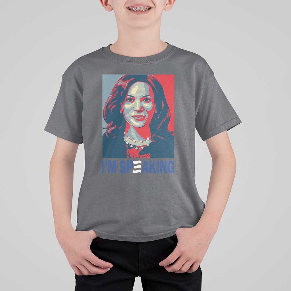 Funny Harris T Shirt For Kid I'm Speaking Quote Presidential Election - Wonder Print Shop