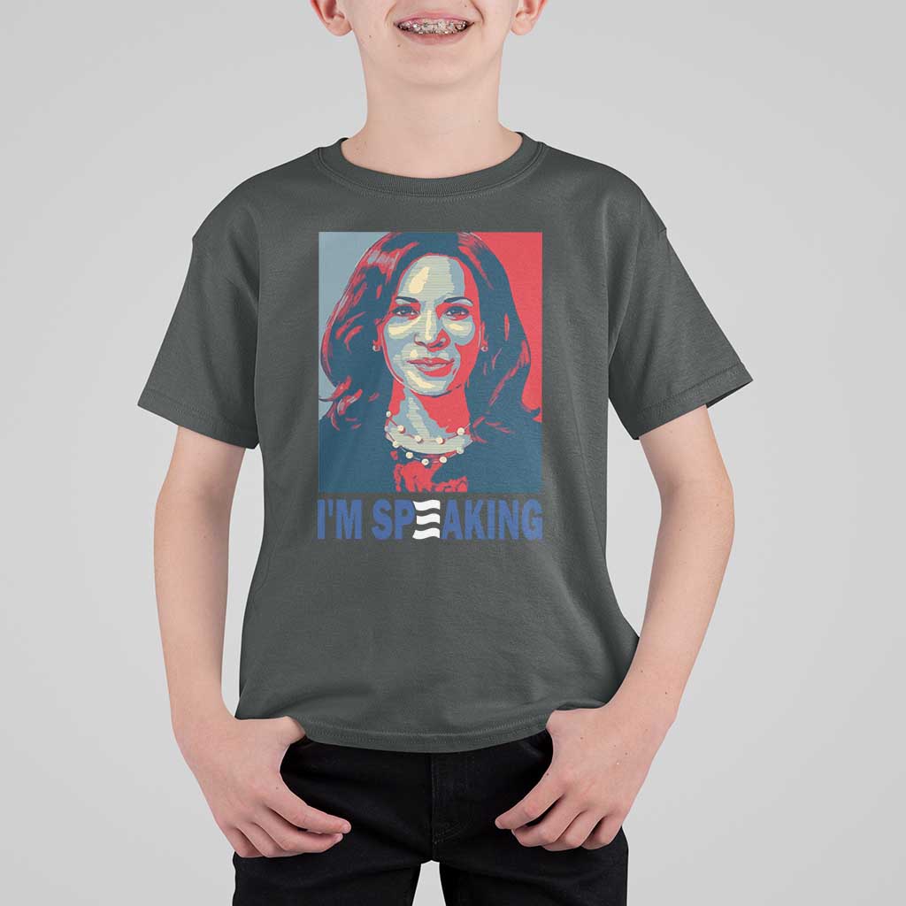 Funny Harris T Shirt For Kid I'm Speaking Quote Presidential Election - Wonder Print Shop
