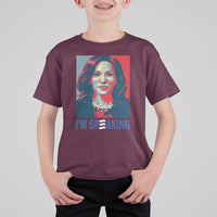 Funny Harris T Shirt For Kid I'm Speaking Quote Presidential Election - Wonder Print Shop