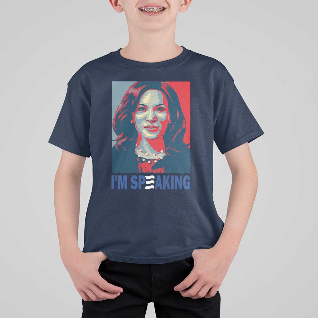 Funny Harris T Shirt For Kid I'm Speaking Quote Presidential Election - Wonder Print Shop