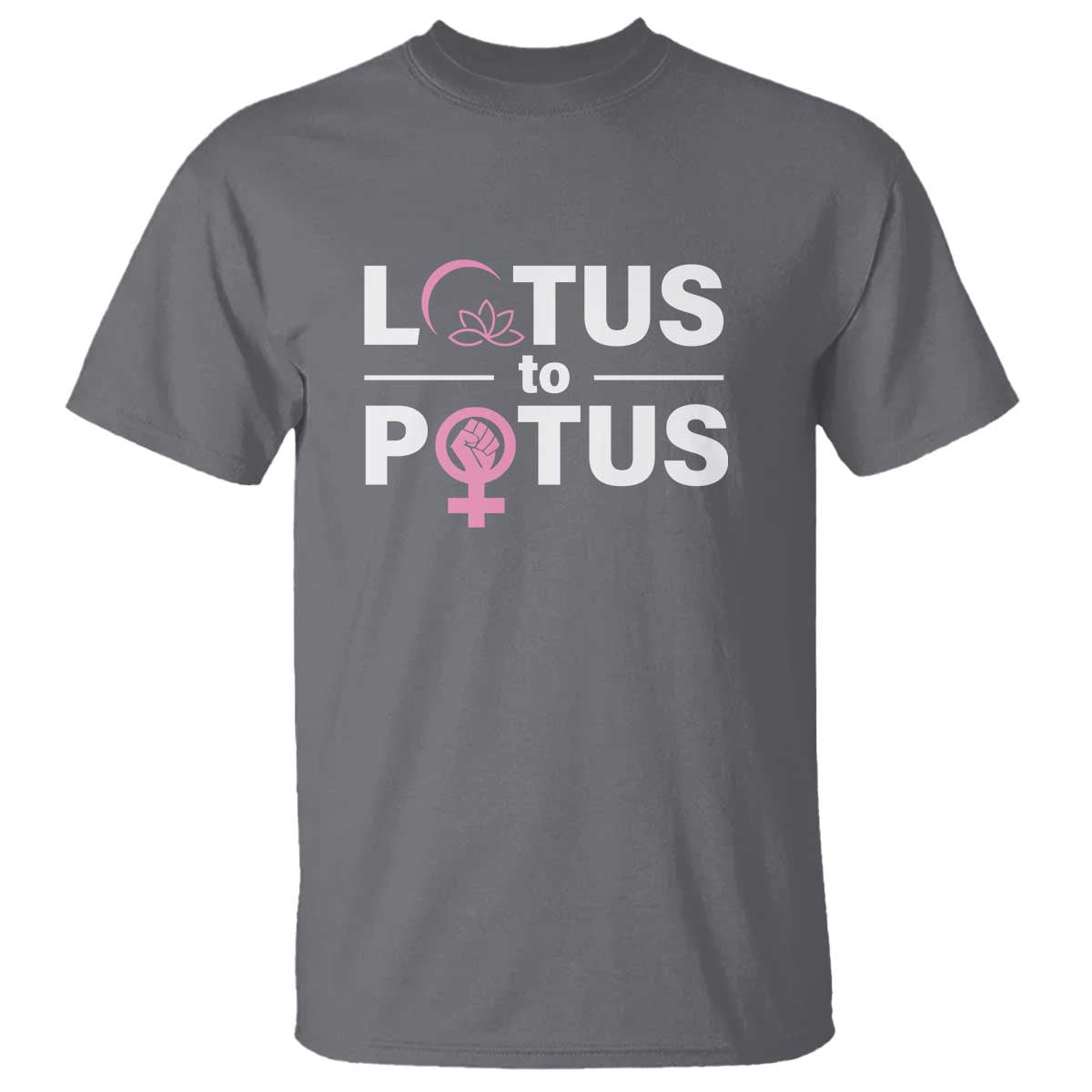 Lotus To Potus T Shirt Harris Woman Potus 47 Feminist - Wonder Print Shop