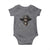 Funny Pirate Fishing Lover Baby Onesie Vintage Pirate Skull Hooks Fishing - Wonder Print Shop