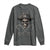 Funny Pirate Fishing Lover Long Sleeve Shirt Vintage Pirate Skull Hooks Fishing - Wonder Print Shop