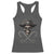 Funny Pirate Fishing Lover Racerback Tank Top Vintage Pirate Skull Hooks Fishing - Wonder Print Shop