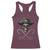 Funny Pirate Fishing Lover Racerback Tank Top Vintage Pirate Skull Hooks Fishing - Wonder Print Shop