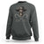 Funny Pirate Fishing Lover Sweatshirt Vintage Pirate Skull Hooks Fishing - Wonder Print Shop