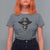 Funny Pirate Fishing Lover T Shirt For Women Vintage Pirate Skull Hooks Fishing - Wonder Print Shop