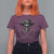 Funny Pirate Fishing Lover T Shirt For Women Vintage Pirate Skull Hooks Fishing - Wonder Print Shop