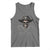 Funny Pirate Fishing Lover Tank Top Vintage Pirate Skull Hooks Fishing - Wonder Print Shop
