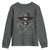 Funny Pirate Fishing Lover Youth Sweatshirt Vintage Pirate Skull Hooks Fishing - Wonder Print Shop