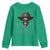 Funny Pirate Fishing Lover Youth Sweatshirt Vintage Pirate Skull Hooks Fishing - Wonder Print Shop