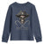 Funny Pirate Fishing Lover Youth Sweatshirt Vintage Pirate Skull Hooks Fishing - Wonder Print Shop