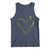 Fishing And Hunting Vintage Camo Hook Antler Heart Tank Top - Wonder Print Shop