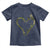 Fishing And Hunting Vintage Camo Hook Antler Heart Toddler T Shirt - Wonder Print Shop