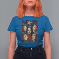 Puerto Rican Heroines T Shirt For Women Boricua Julia Lolita Blanca Mariana Lola Puerto Rico Flag - Wonder Print Shop