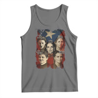 Puerto Rican Heroines Tank Top Boricua Julia Lolita Blanca Mariana Lola Puerto Rico Flag - Wonder Print Shop