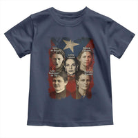 Puerto Rican Heroines Toddler T Shirt Boricua Julia Lolita Blanca Mariana Lola Puerto Rico Flag - Wonder Print Shop