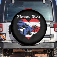Puerto Rico Spare Tire Cover Boricua Coqui Frog Vintage Puerto Rican Flag - Wonder Print Shop