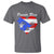 Puerto Rico T Shirt Boricua Coqui Frog Vintage Puerto Rican Flag - Wonder Print Shop
