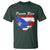 Puerto Rico T Shirt Boricua Coqui Frog Vintage Puerto Rican Flag - Wonder Print Shop