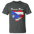 Puerto Rico T Shirt Boricua Coqui Frog Vintage Puerto Rican Flag - Wonder Print Shop
