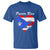 Puerto Rico T Shirt Boricua Coqui Frog Vintage Puerto Rican Flag - Wonder Print Shop