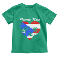 Puerto Rico Toddler T Shirt Boricua Coqui Frog Vintage Puerto Rican Flag - Wonder Print Shop
