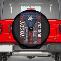 Puerto Rican Flag Puerto Rico Towns And Cities Spare Tire Cover - Wonder Print Shop