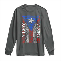 Puerto Rican Flag Puerto Rico Towns And Cities Long Sleeve Shirt - Wonder Print Shop