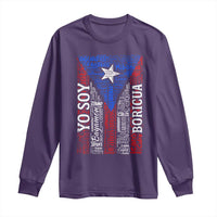 Puerto Rican Flag Puerto Rico Towns And Cities Long Sleeve Shirt - Wonder Print Shop
