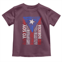 Puerto Rican Flag Puerto Rico Towns And Cities Toddler T Shirt - Wonder Print Shop