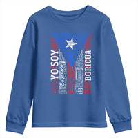Puerto Rican Flag Puerto Rico Towns And Cities Youth Sweatshirt - Wonder Print Shop