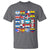 Hispanic Heritage Month Latin American Countries Heart T Shirt - Wonder Print Shop