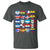 Hispanic Heritage Month Latin American Countries Heart T Shirt - Wonder Print Shop