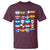 Hispanic Heritage Month Latin American Countries Heart T Shirt - Wonder Print Shop
