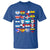 Hispanic Heritage Month Latin American Countries Heart T Shirt - Wonder Print Shop
