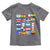 Hispanic Heritage Month Latin American Countries Heart Toddler T Shirt - Wonder Print Shop