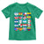 Hispanic Heritage Month Latin American Countries Heart Toddler T Shirt - Wonder Print Shop
