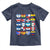Hispanic Heritage Month Latin American Countries Heart Toddler T Shirt - Wonder Print Shop