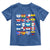 Hispanic Heritage Month Latin American Countries Heart Toddler T Shirt - Wonder Print Shop