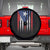 Puerto Rican American Spare Tire Cover Half Rican American Puerto Rico Pride - Wonder Print Shop