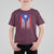Puerto Rican American T Shirt For Kid Half Rican American Puerto Rico Pride - Wonder Print Shop