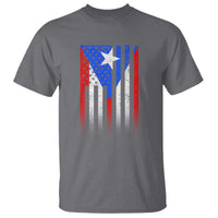 Puerto Rican American T Shirt Half Rican American Puerto Rico Pride - Wonder Print Shop